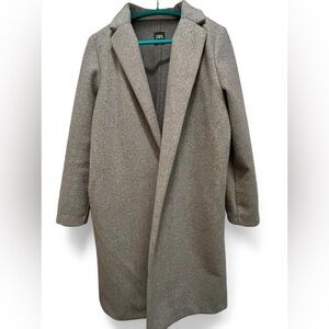 Stylish Gray Overcoat